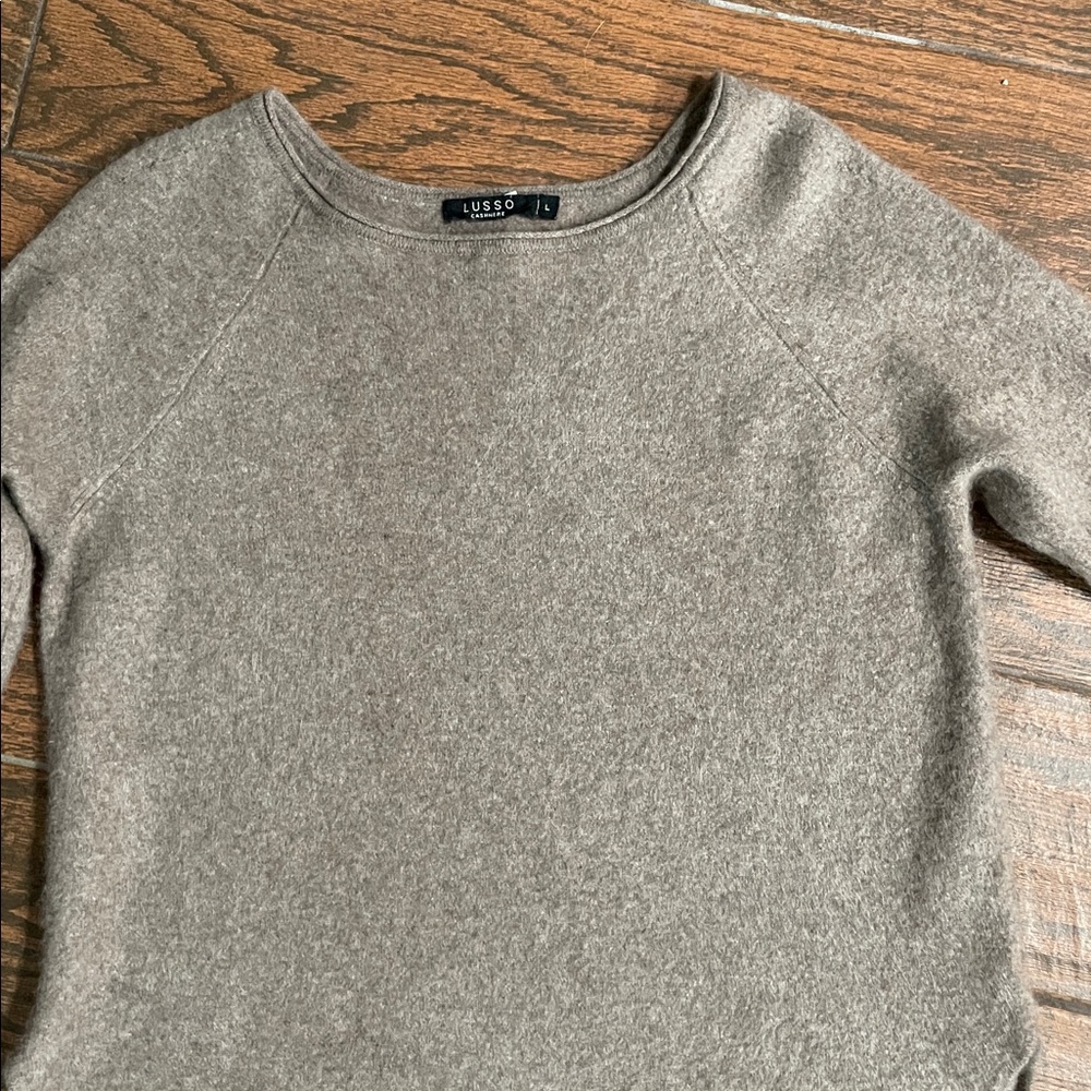Lusso 100% Cashmere Sweater Women large